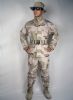 bdu thr-color desert military uniform
